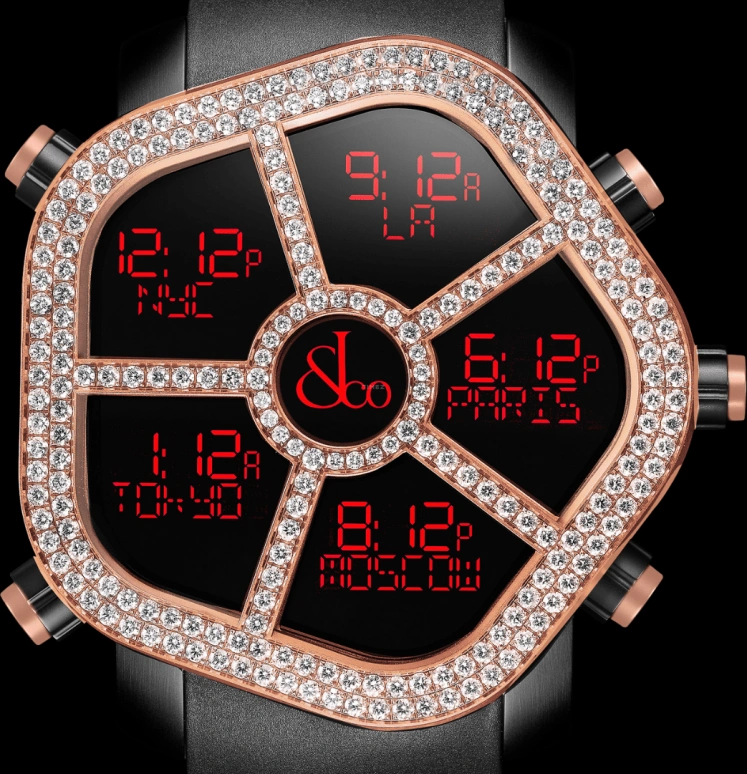 Jacob & Co.,Ghost ,Quartz,In-house Caliber,GH100,GH100.14.RU.MR.A