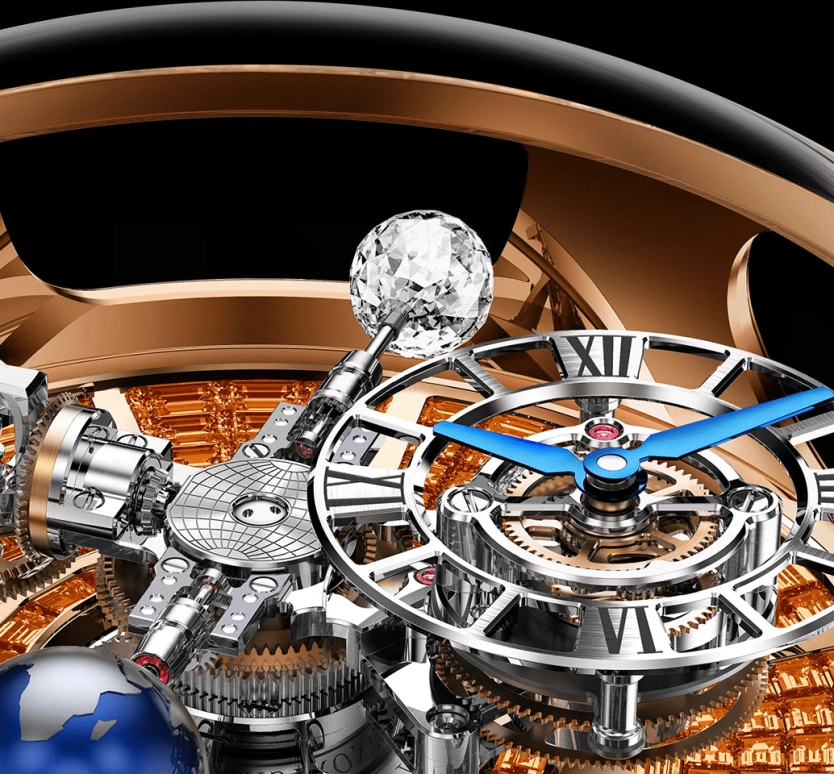 Jacob & Co.,Astronomia ,Handwound,60hours,In-house Caliber,AT800,AT800.40.BO.UA.B