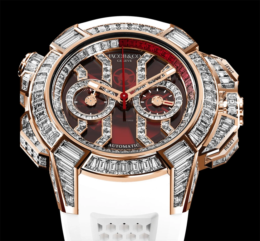 Jacob & Co.,EPIC ,Rose Gold,Gold,Sapphire,EC422,EC422.40.BW.RD.A