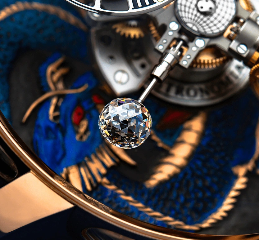 Jacob & Co.,Astronomia ,Rose Gold,Gold,Handwound,60hours,In-house Caliber,AT100,AT100.40.AC.UE.B