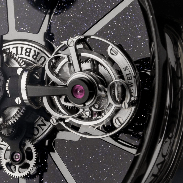 Jacob & Co.,Astronomia ,Ceramic,Handwound,60hours,In-house Caliber,AT100,AT100.95.KR.SR.B
