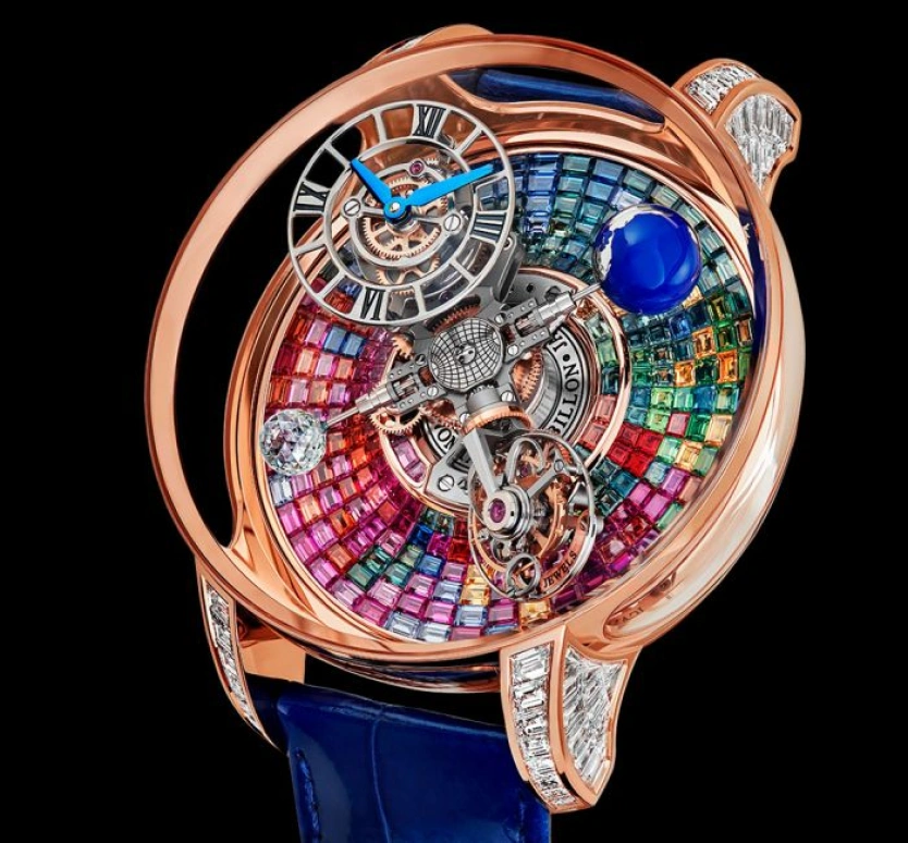 Jacob & Co.,Astronomia ,Rose Gold,Gold,Handwound,60hours,In-house Caliber,AT800,AT800.40.BD.UG.B