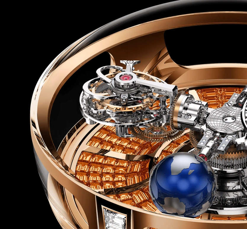 Jacob & Co.,Astronomia ,Handwound,60hours,In-house Caliber,AT800,AT800.40.BO.UA.B