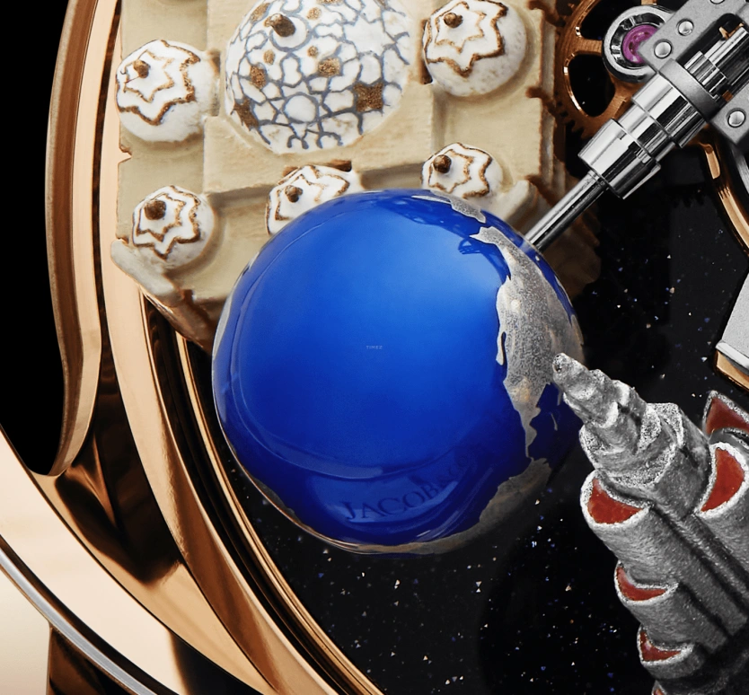 Jacob & Co.,Astronomia 50mm,50mm,Rose Gold,Sapphire,Gold,Handwound,60hours,In-house Caliber,AT102,AT102.40.AI.UA.ABALA