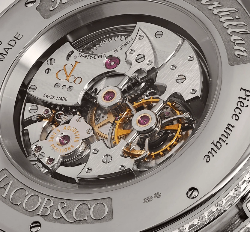 Jacob & Co.,Rasputin 47.60mm,47.60mm,Gold,White Gold,Silver,Handwound,Minute Repeater,50hours,CT200,CT200.30.BD.BD.A