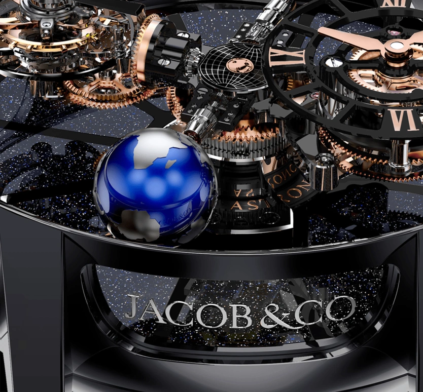 Jacob & Co.,Astronomia ,Ceramic,Handwound,60hours,In-house Caliber,AT100,AT100.95.KN.SD.B