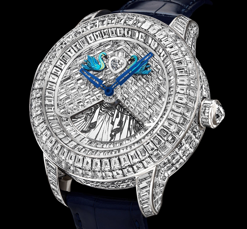 Jacob & Co.,Rasputin 47.60mm,47.60mm,Gold,White Gold,Silver,Handwound,Minute Repeater,50hours,CT200,CT200.30.BD.UE.A