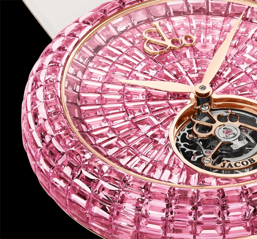 Jacob & Co.,Brilliant ,Rose Gold,Gold,Handwound,In-house Caliber,BT543,BT543.40.BP.BP.B