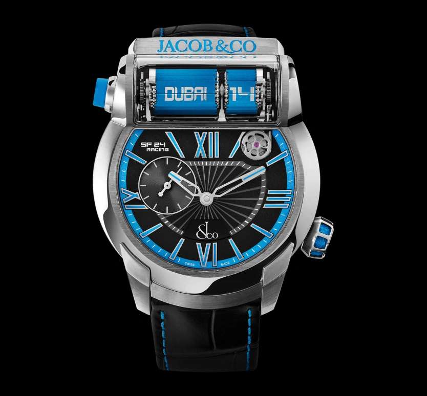 Jacob & Co.,EPIC 45mm,45mm,Titanium,48hours,In-house Caliber,Sapphire,ES101,ES101.20.NS.YB.A