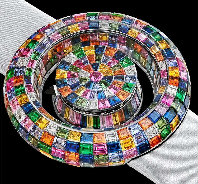 Jacob & Co.,Brilliant 44mm,44mm,Gold,White Gold,Quartz,Sapphire,White Gold,Gold,Sapphire,BM555,BM555.30.AB.UA.C