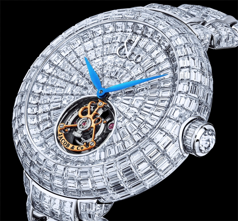 Jacob & Co.,Brilliant ,Gold,White Gold,Handwound,100hours,In-house Caliber,BT543,BT543.30.BD.BD.B30BA