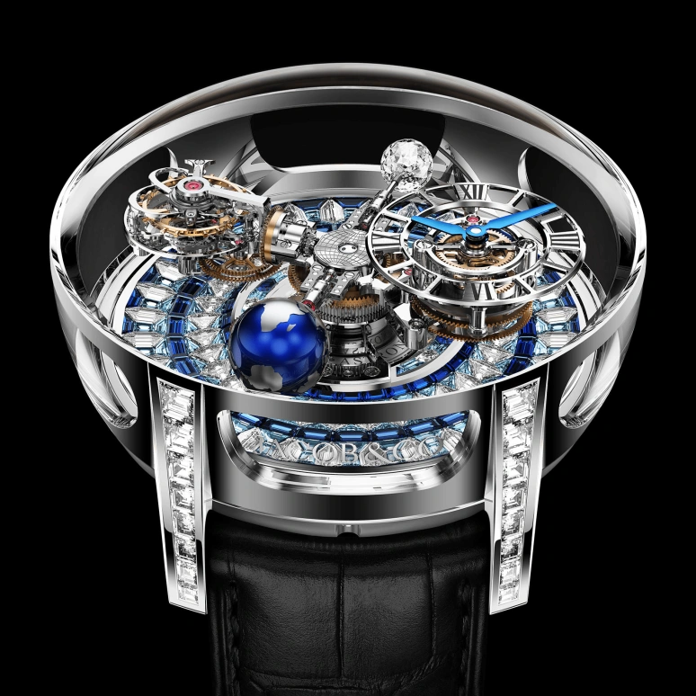 Jacob & Co.,Astronomia ,Gold,White Gold,Handwound,60hours,In-house Caliber,AT800,AT800.30.BD.UI.B