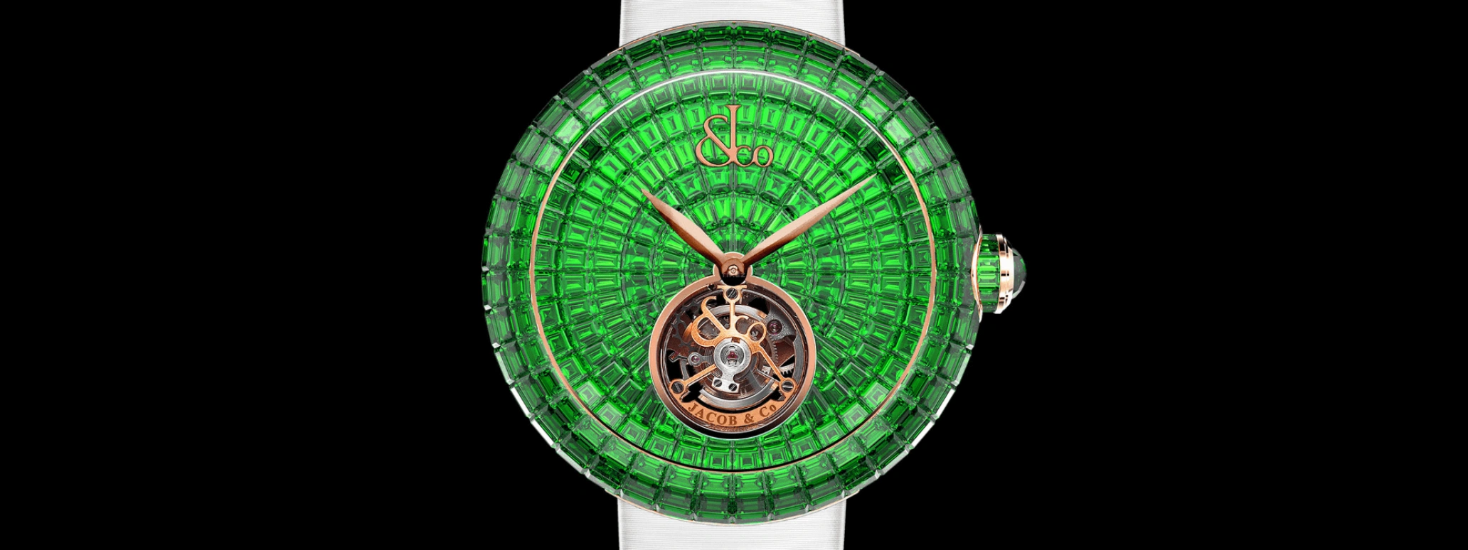 Jacob & Co.,Brilliant ,Yellow Gold,Gold,Handwound,100hours,In-house Caliber,BT543,BT543.40.BZ.BZ.B
