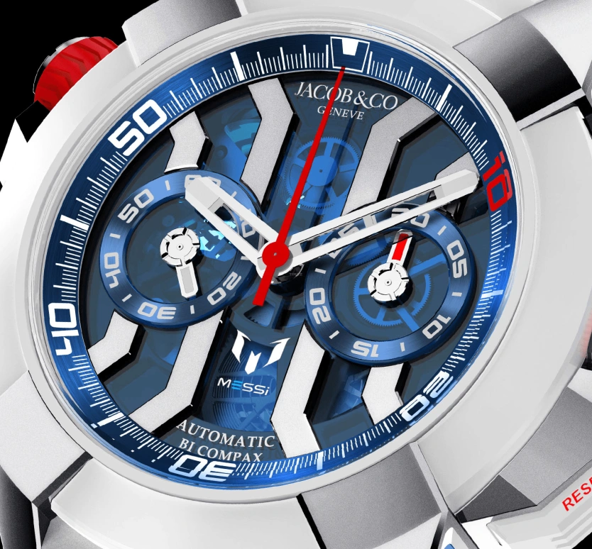 Jacob & Co.,EPIC ,Titanium,48hours,In-house Caliber,Sapphire,EC313,EC313.20.PE.LL.K