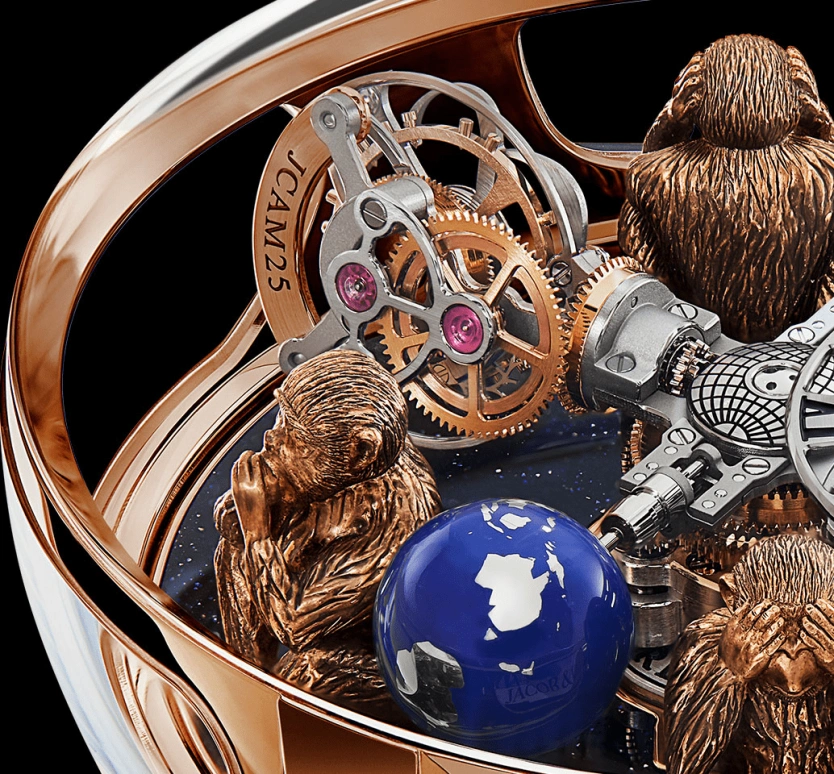 Jacob & Co.,Astronomia ,Rose Gold,Gold,Handwound,60hours,In-house Caliber,AT102,AT102.40.AB.UA.ABALA