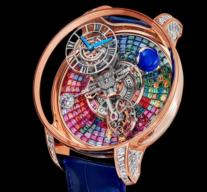 Jacob & Co.,Astronomia ,Rose Gold,Gold,Handwound,60hours,In-house Caliber,AT800,AT800.40.BD.UG.B