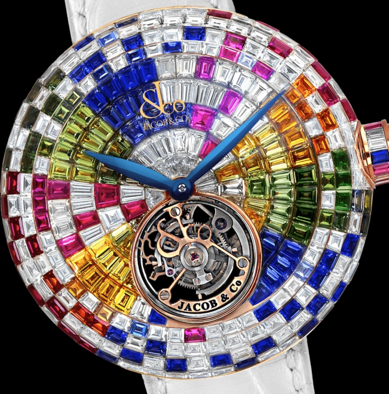 Jacob & Co.,Brilliant ,Handwound,100hours,In-house Caliber,BT543,BT543.40.HX.HX.A