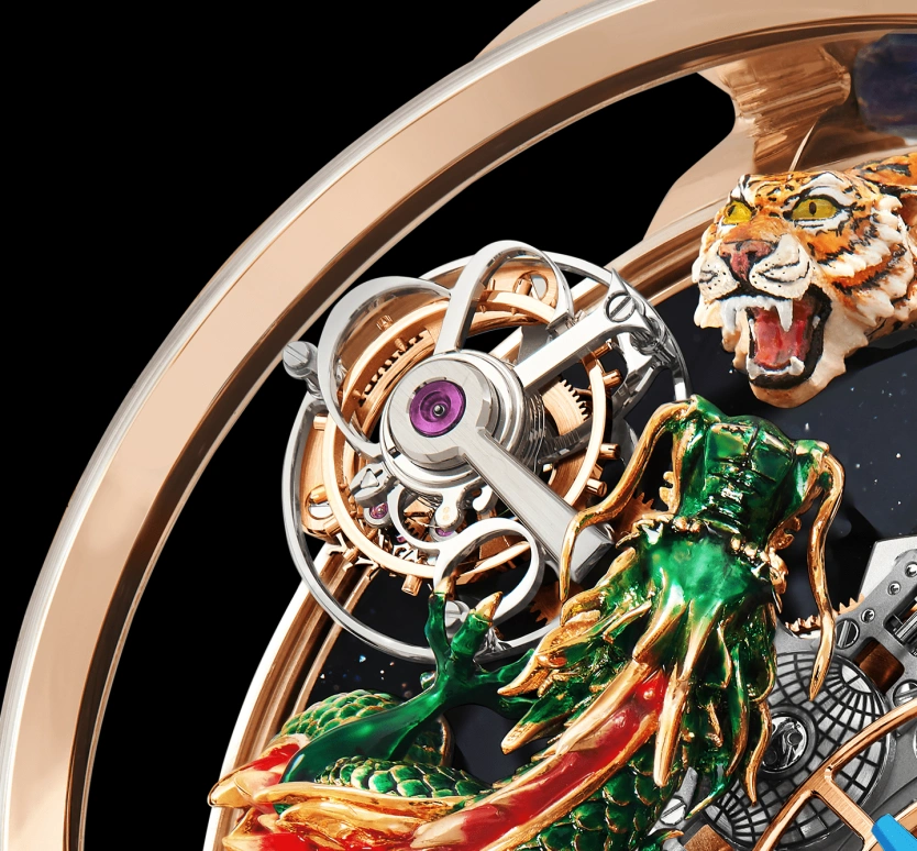 Jacob & Co.,Astronomia 47mm,47mm,Rose Gold,Sapphire,Gold,Crystal,Handwound,60hours,In-house Caliber,AT114,AT114.40.AA.UA.A
