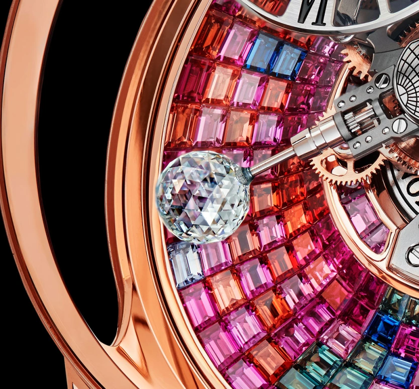 Jacob & Co.,Astronomia ,Sapphire,Handwound,60hours,In-house Caliber,AT130,AT130.48.HD.UA.B