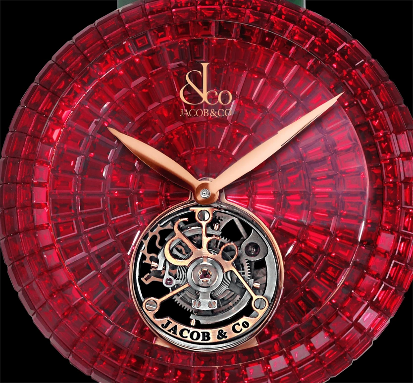 Jacob & Co.,Brilliant ,Rose Gold,Gold,Handwound,100hours,In-house Caliber,BT543,BT543.40.BR.UA.B