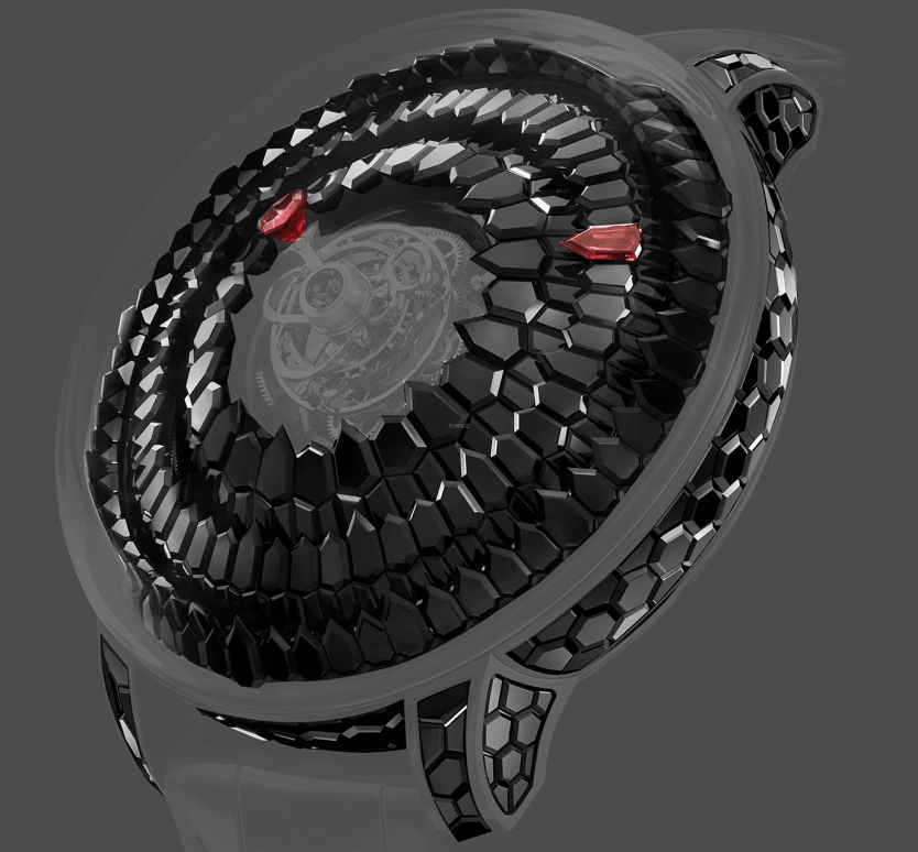 Jacob & Co.,the Mystery 50mm,50mm,Black Gold,Gold,Handwound,60hours,In-house Caliber,SN800,SN800.31.AA.UA.ABALA
