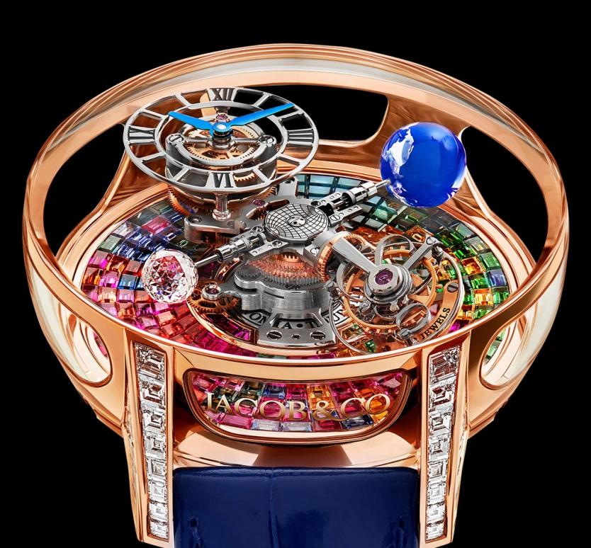 Jacob & Co.,Astronomia ,Rose Gold,Gold,Handwound,60hours,In-house Caliber,AT800,AT800.40.BD.UG.B