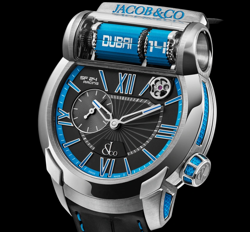 Jacob & Co.,EPIC 45mm,45mm,Titanium,48hours,In-house Caliber,Sapphire,ES101,ES101.20.NS.YB.A