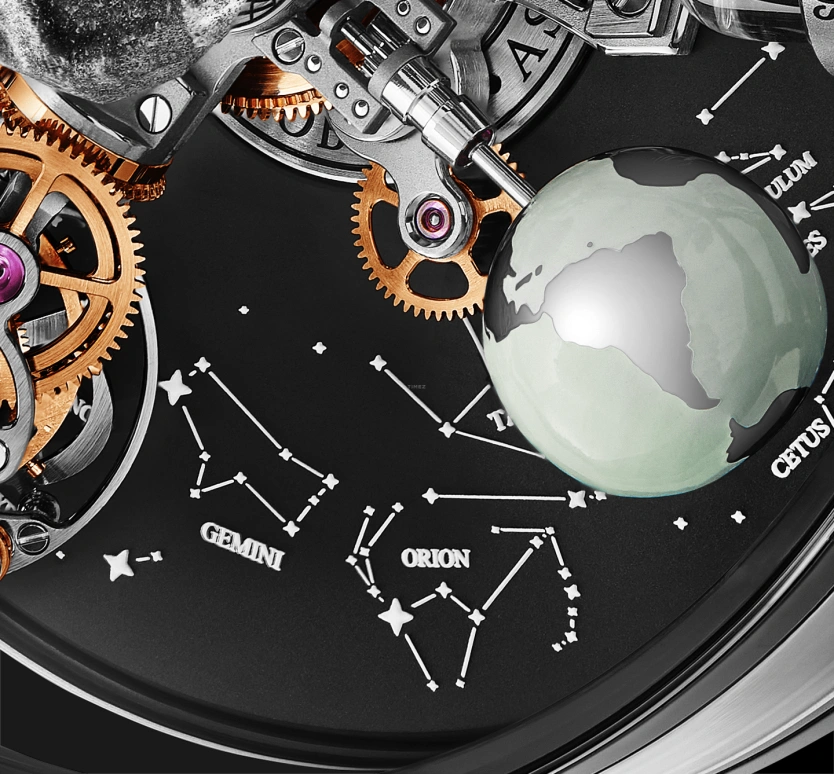 Jacob & Co.,Astronomia 47mm,47mm,Black Gold,Gold,Handwound,60hours,In-house Caliber,AT112,AT112.31.AA.AA.A
