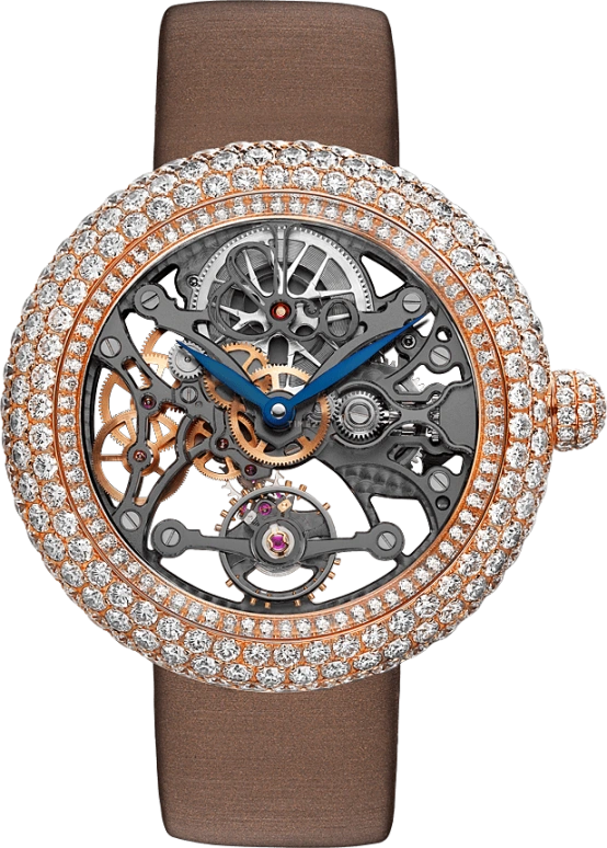 Jacob & Co.,Brilliant 44mm,44mm,Rose Gold,Gold,Handwound,46hours,In-house Caliber,BS431,BS431.40.RD.BB.A