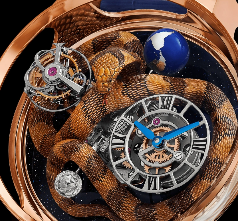 Jacob & Co.,Astronomia ,Rose Gold,Gold,Handwound,60hours,In-house Caliber,AT102,AT102.40.AC.UA.A