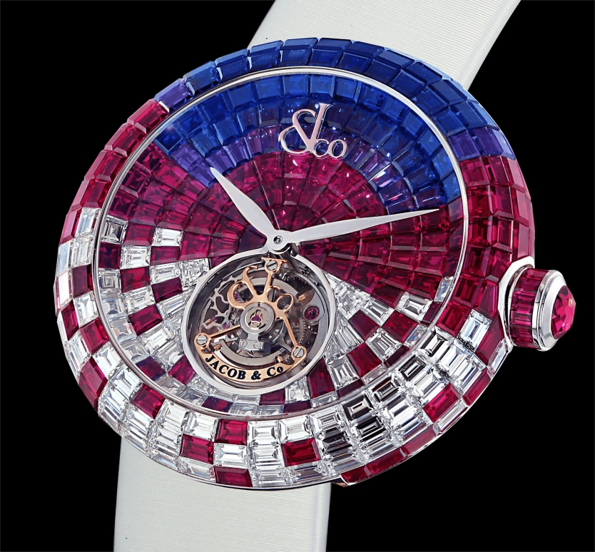 Jacob & Co.,Brilliant ,Gold,White Gold,Handwound,In-house Caliber,BT543,BT543.30.SX.UC.B