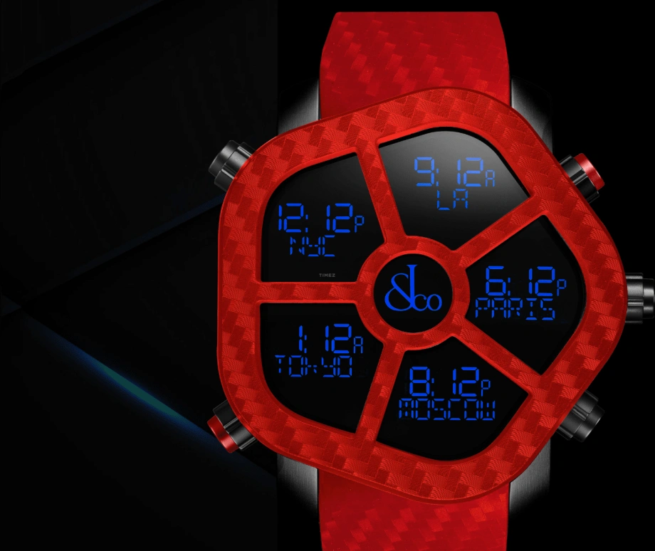 Jacob & Co.,Ghost ,Stainless Steel,Quartz,In-house Caliber,GH100,GH100.11.NS.PC.AND4D