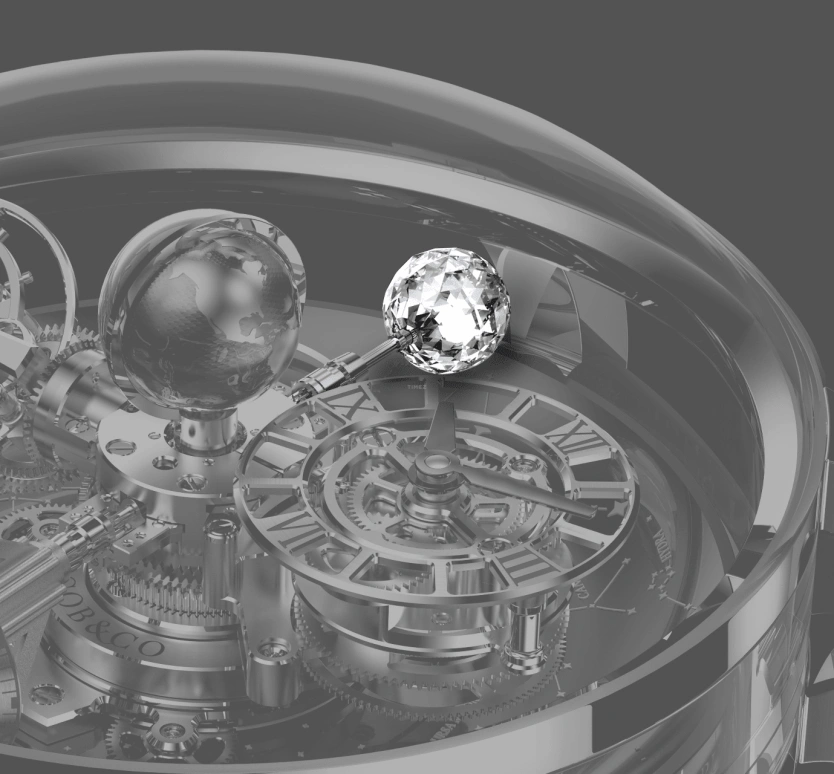 Jacob & Co.,Astronomia 47mm,47mm,Rose Gold,Gold,Handwound,60hours,In-house Caliber,AT110,AT110.40.AA.WD.A