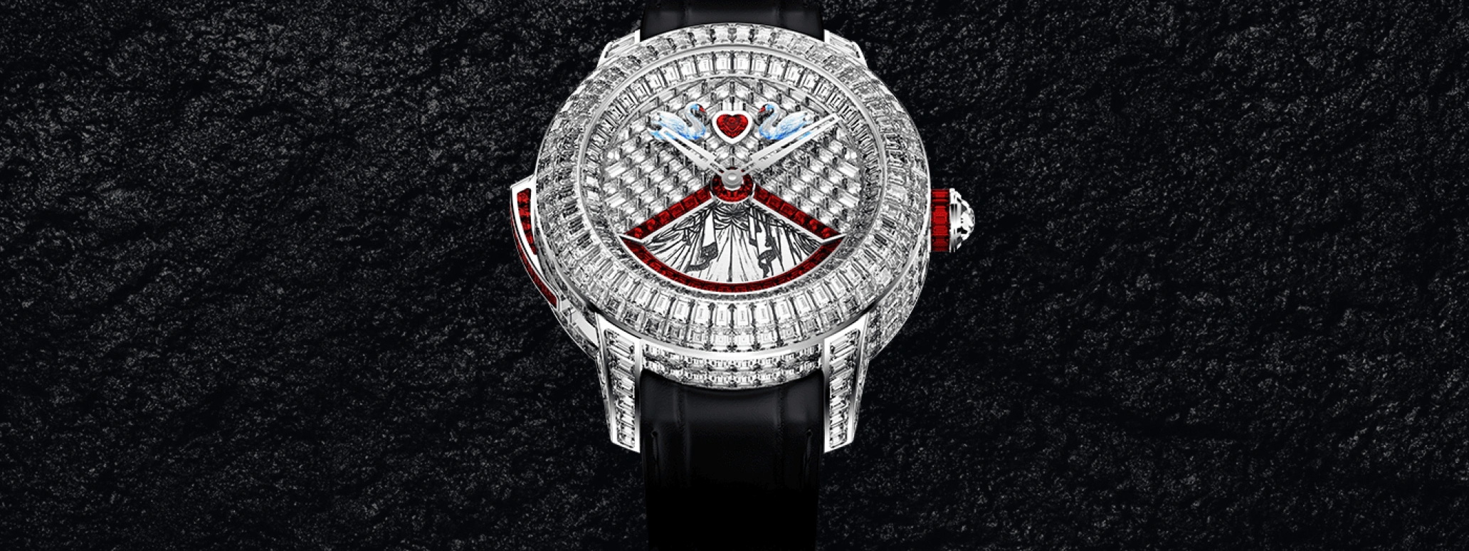 Jacob & Co.,Rasputin 47.60mm,47.60mm,White Gold,Silver,Minute Repeater,Sapphire,Round,CT200,CT200.30.BD.UB.A