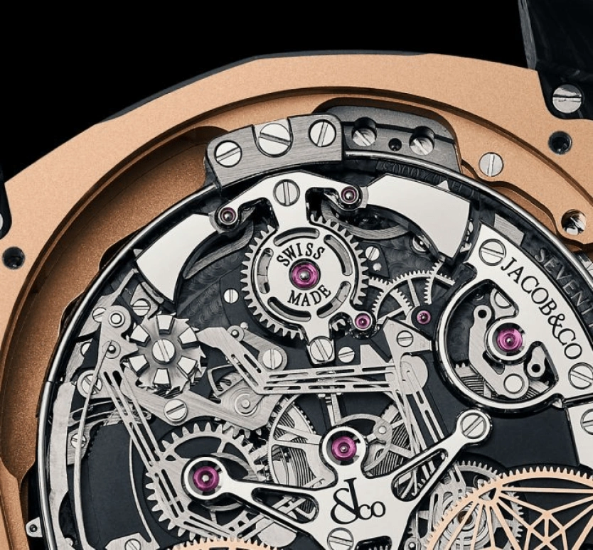 Jacob & Co.,Twin Turbo Furious 57x52mm,57x52mm,Forged Carbon,Carbon,Handwound,50hours,In-house Caliber,TT210,TT210.29.AA.AA.A