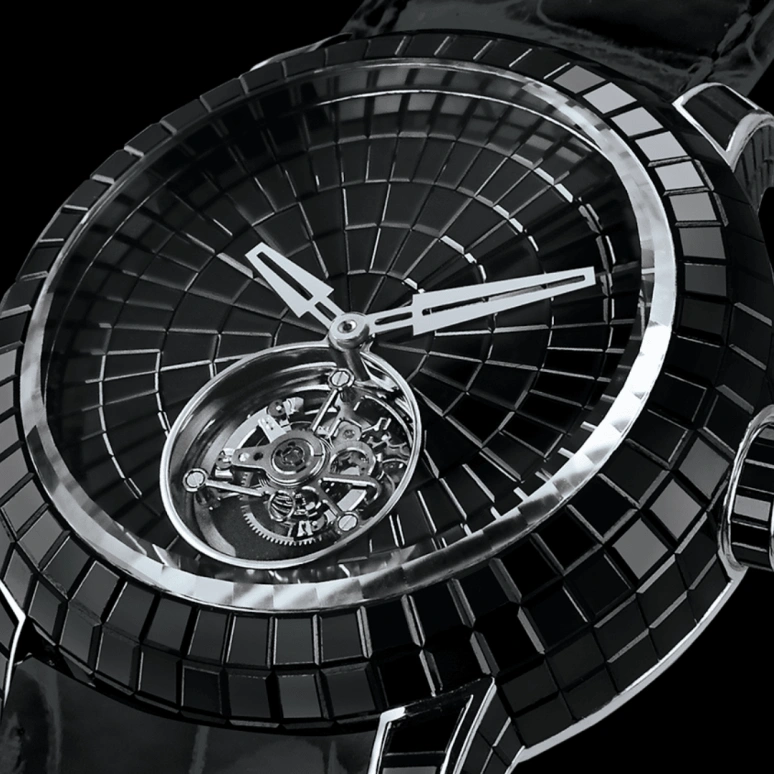 Jacob & Co.,Caviar Tourbillon ,Handwound,100hours,In-house Caliber,CV201,CV201.30.BS.BS.B
