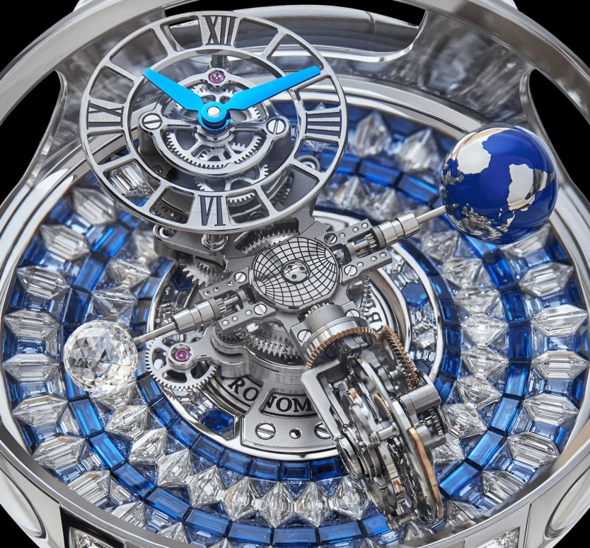 Jacob & Co.,Astronomia ,Gold,White Gold,Handwound,60hours,In-house Caliber,AT800,AT800.30.BD.UI.B