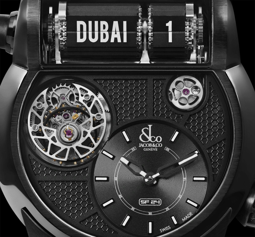 Jacob & Co.,EPIC ,Titanium,48hours,In-house Caliber,Sapphire,ES102,ES102.21.NS.AA.A