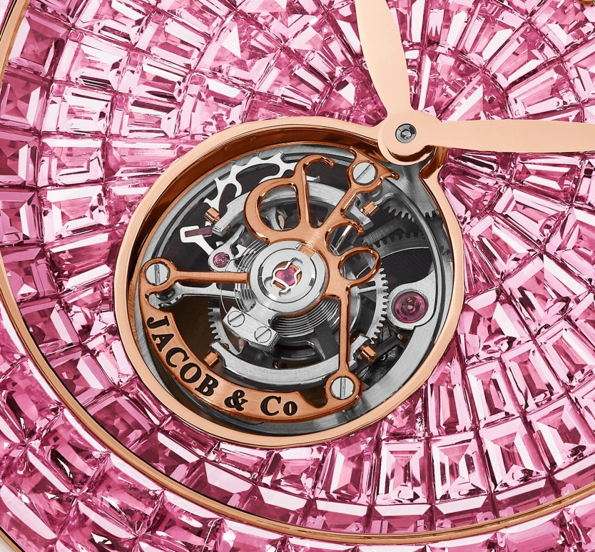 Jacob & Co.,Brilliant ,Rose Gold,Gold,Handwound,In-house Caliber,BT543,BT543.40.BP.BP.B