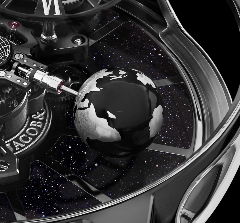 Jacob & Co.,Astronomia ,Ceramic,Handwound,60hours,In-house Caliber,AT100,AT100.95.KK.SD.B