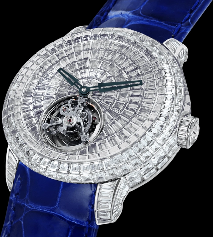 Jacob & Co.,Caviar Tourbillon ,Handwound,100hours,In-house Caliber,CV201,CV201.30.BD.BD.A