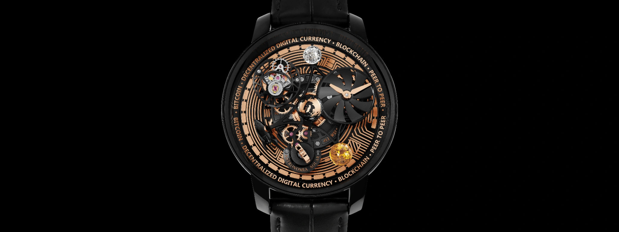 Jacob & Co.,Astronomia 44mm,44mm,Titanium,Sapphire,Handwound,48hours,In-house Caliber,AS310,AS310.21.AB.AA.A