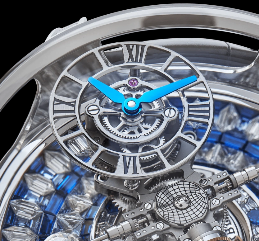 Jacob & Co.,Astronomia ,Gold,White Gold,Handwound,60hours,In-house Caliber,AT800,AT800.30.BD.UI.B