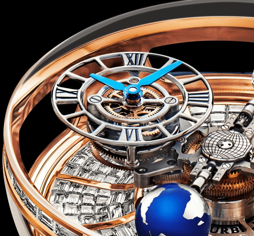 Jacob & Co.,Astronomia ,Rose Gold,Gold,Handwound,35hours,In-house Caliber,AT810,AT810.40.BD.BD.A