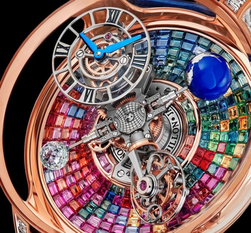 Jacob & Co.,Astronomia ,Rose Gold,Gold,Handwound,60hours,In-house Caliber,AT800,AT800.40.BD.UG.B