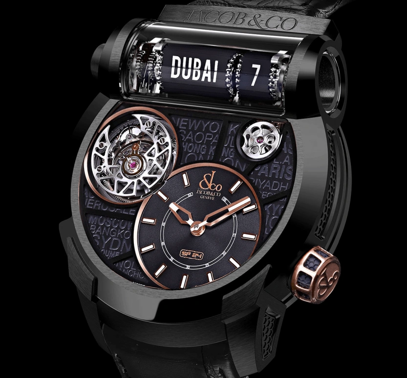 Jacob & Co.,EPIC ,Titanium,48hours,In-house Caliber,Sapphire,ES102,ES102.24.NS.LC.A