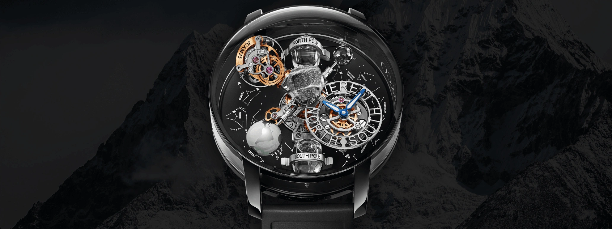 Jacob & Co.,Astronomia 47mm,47mm,Black Gold,Gold,Handwound,60hours,In-house Caliber,AT112,AT112.31.AA.AA.A