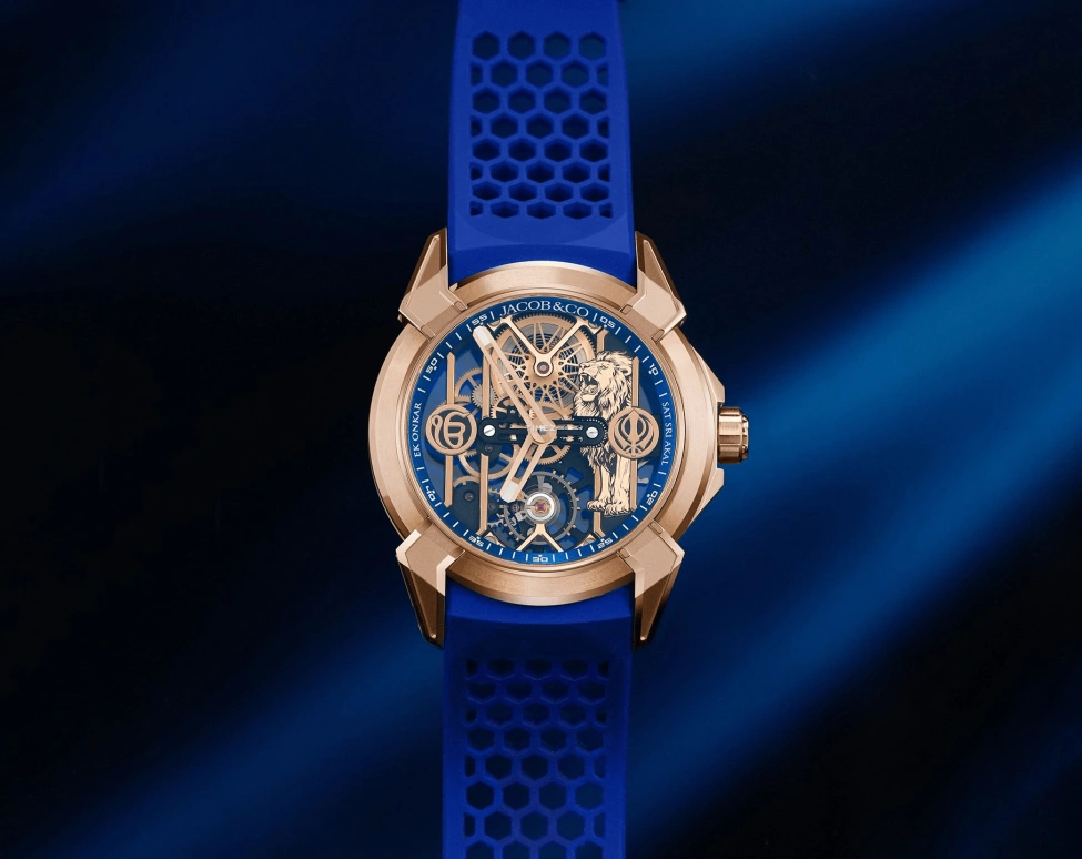 Jacob & Co.,EPIC 44mm,44mm,Rose Gold,Handwound,48hours,In-house Caliber,EX113,EX113.43.AE.AA.ABRUA