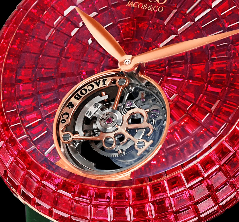 Jacob & Co.,Brilliant ,Rose Gold,Gold,Handwound,100hours,In-house Caliber,BT543,BT543.40.BR.UA.B