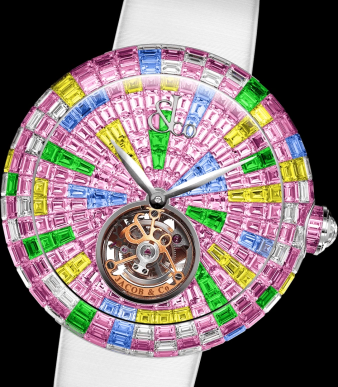 Jacob & Co.,Brilliant ,Gold,White Gold,Handwound,In-house Caliber,BT543,BT543.30.HX.UE.B